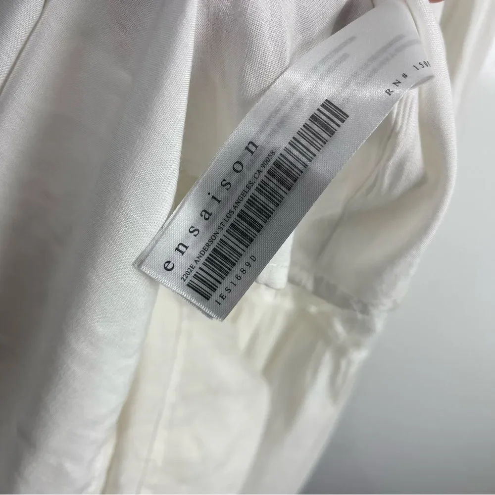 En Saison Tiered Lace Midi Prairie Dress Women's Size XS Cottage Core Festival - Picture 10 of 11